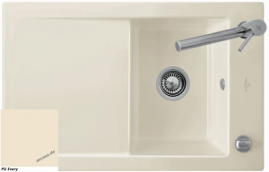 Villeroy & Boch Timeline 45, Farbe FU Ivory, Classicline