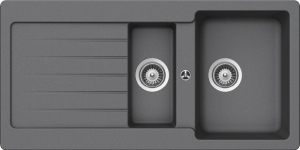 Schock Typos D-150 A Einbau/Auflage, INKLUSIVE RESTESCHALE, Croma