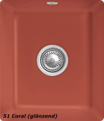Villeroy & Boch Subway 45 SU, Farbe 51 Coral, Premiumline