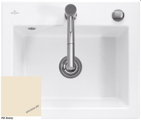 Villeroy & Boch Subway 60 S Flat, Farbe FU Ivory, Classicline