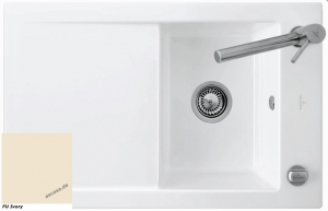 Villeroy & Boch Timeline 45 flat, Farbe FU Ivory, Classicline