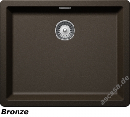 Schock Greenwich N-100 L U Unterbau, Cristadur, Farbe Bronze