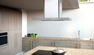 berbel Inselhaube Smartline BIH 90 ST, Dekor Edelstahl, mit 5 Jahren Garantie