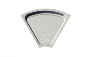 Rieber 1/6 Abtropfschale, Edelstahl gelocht, 1021017