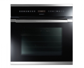 Kppersbusch EEB 6551.0 JX3 Schwarz, Design Silver Chrome, Einbau-Backofen, mit 5 Jahren Garantie
