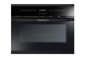 Kppersbusch EKDG 6551.0 J5 Schwarz, Design Black Velvet, Einbau-Kombidampfgarer, mit 5 Jahren Garantie
