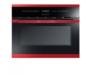 Kppersbusch EDG 6551.0 J8 Schwarz, Design Hot Chili, Einbau-Kombidampfgarer, mit 5 Jahren Garantie
