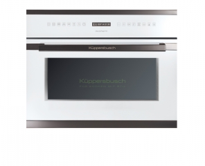 Kppersbusch EEBK 6551.0 W2 Wei, Design Black Chrome, Einbau-Backofen, mit 5 Jahren Garantie