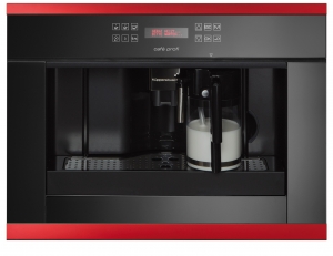 Kppersbusch EKV 6500.1 J8 Schwarz, Design Hot Chili, Einbau-Kaffeevollautomat, mit 5 Jahren Garantie