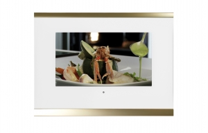 Kppersbusch ETV 6800.2 W4 Wei, Design Gold, Einbau-LCD-TV, mit 5 Jahren Garantie