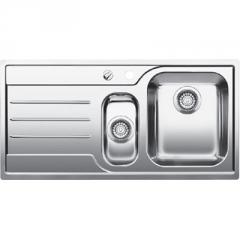 Blanco Median Einbausple 6 S-IF Flachrand, Becken rechts, 518451