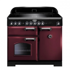 Falcon Classic Deluxe 100, Range Cooker, Induktionskochfeld, 100 cm, Farbe Cranberry, mit 5 Jahren Garantie!