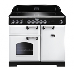 Falcon Classic Deluxe 100, Range Cooker, Induktionskochfeld, 100 cm, Farbe White, mit 5 Jahren Garantie!