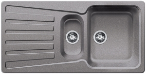 Blanco Nova 6 S Silgranit PuraDur, Farbe alumetallic, 511699