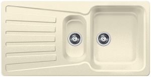 Blanco Nova 6 S Silgranit PuraDur, Farbe jasmin, 510579