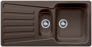 Blanco Nova 6 S Silgranit PuraDur, Farbe cafe, 515022