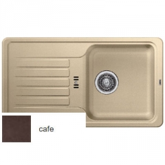 Blanco Favos Mini Silgranit PuraDur, Farbe cafe, 518188