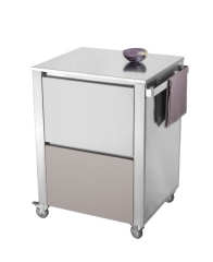 Jokodomus Kchenwagen Cun Base2, Corian Clay, 679123