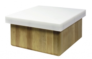 Jokodomus Hackbrett, weies Polyethylen, Professional 4294040