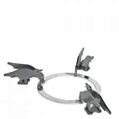 Smeg 6 Kunst-Abstellroste KPDSN100B Vgel fr Gaskochfeld