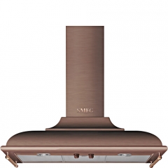 SMEG KC19RAE Dekorwandhaube, Kupfer-Antik, EEA: A, 90cm, mit 5 Jahren Garantie!