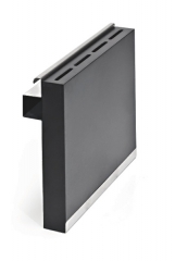 Jokodomus Seitlicher Messerhalter Corian schwarz, Auxilium 900213