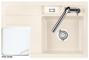 Systemceram KeraDomo Bela 78 F, Farbe Polar (matt), mit 5 Jahren Garantie