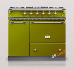 Lacanche Volnay Classic, Kochstation, 100 cm, Farbe Olivgr�n, mit 5 Jahren Garantie!