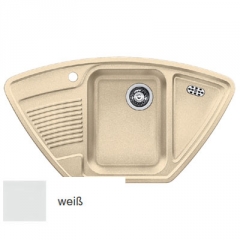 Blanco Classic 9 E Silgranit PuraDur, Ecksple, Farbe weiss, 521340