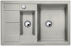 Blancometra 6 S Compact Silgranit PuraDur 2, Farbe perlgrau, 520576