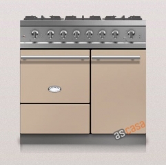 Lacanche Beaune Modern, Kochstation, 90 cm, Farbe Mandelcreme, mit 5 Jahren Garantie!