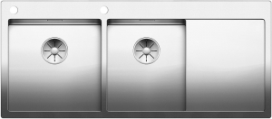 Blanco Claron 8 S-IF Becken links, Steelart, InFino Ablauf, 521652