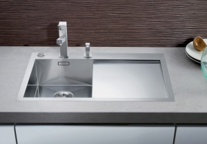 Blanco Zerox 4 S-IF Becken links, Steelart, InFino Ablauf, 521622