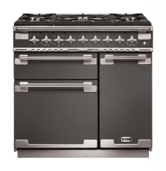 Falcon Elise 90, Range Cooker, Gaskochfeld, 90 cm, Farbe Slate, mit 5 Jahren Garantie!