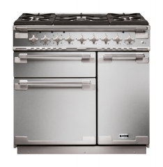 Falcon Elise 90, Range Cooker, Gaskochfeld, 90 cm, Farbe Stainless Steel, mit 5 Jahren Garantie!