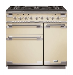 Falcon Elise 90, Range Cooker, Gaskochfeld, 90 cm, Farbe Cream, mit 5 Jahren Garantie!