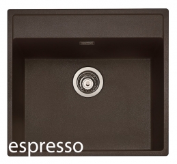 Naber Angola 56, Einbausple, granit espresso, 1106022