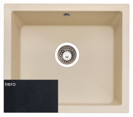 Naber Singoli 600, Unterbausple, granit nero, 1106071