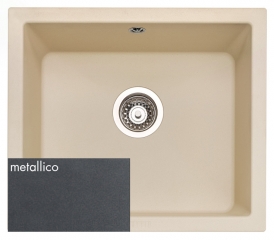 Naber Singoli 600, Unterbausple, granit metallico, 1106073