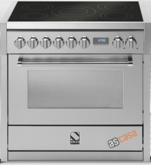 Steel Genesi 90, Rangecooker, 90 cm, Multifunktion, Farbe Edelstahl, G9F-6WSS, mit 5 Jahren Garantie!