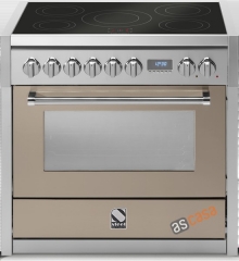 Steel Genesi 90, Rangecooker, 90 cm, Multifunktion, Farbe Sabbia, G9F-4GSA, mit 5 Jahren Garantie!