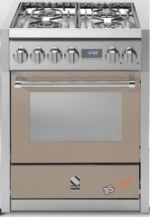 Steel Genesi 70, Rangecooker, 70 cm, Combisteam, Farbe Sabbia, G7S-4SA, mit 5 Jahren Garantie!