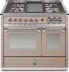Steel Ascot 100, Rangecooker, 100 cm, Multifunktion, Farbe Sabbia, A10FF-4MSA , mit 5 Jahren Garantie!