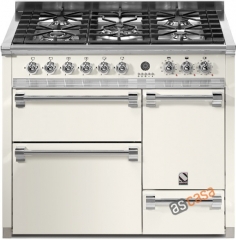 Steel Ascot 100, Rangecooker, 100 cm, Multifunktion, 3 fen, Farbe Nuvola, A10FFF-D-6LNA , mit 5 Jahren Garantie!