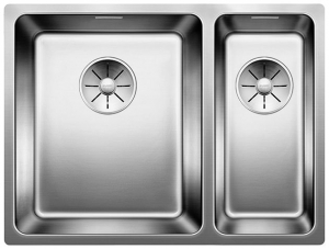 Blanco Andano 340/180-U, Hauptbecken links, InFino Ablauf, 522979