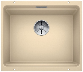 Blanco Etagon 500-U Silgranit PuraDur, Farbe champagner, InFino Ablauf, 522233