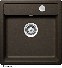 Schock Mono N-100 S A Einbau/Auflage, Bronze