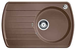 Blanco Rondoval 45 S Silgranit PuraDur 2, Farbe muskat, 521919