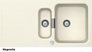 Schock Wembley D-150 A Einbau/Auflage, Magnolia