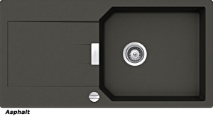 Schock Manhattan D-100 L A Einbau/Auflage, Asphalt